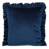 POSZEWKA VELVET 25 45 X 45 CM GRANATOWY