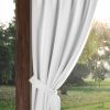Zasłona tarasowa gotowa Garden biała 155 X 200 cm – filtruje światło
