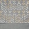 Zasłona gotowa Liza stalowa 140 X 250 CM – aksamitna w dotyku