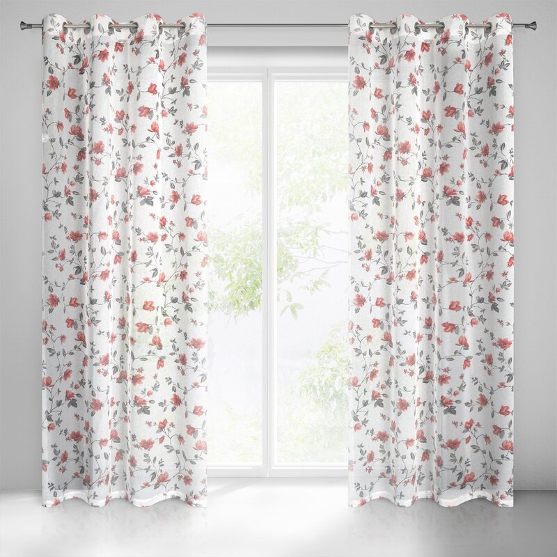 Firana gotowa Jenny biały 140 x 250 cm – wprowadza lekkość
