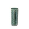 Wazon ceramiczny Rea zielony fi 12 x 28 cm – na susze i kwiaty