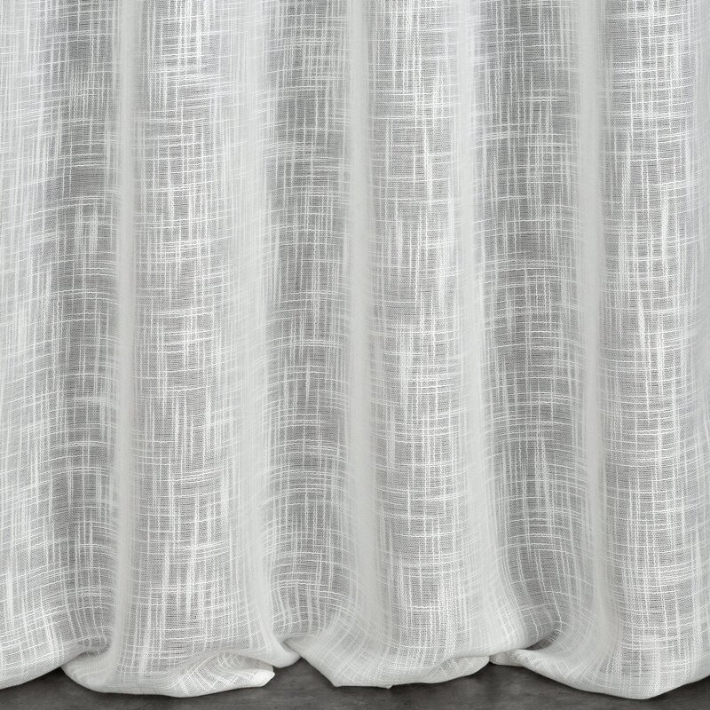 Zasłona gotowa Liren biała 140 x 270 cm – rozjaśnia wnętrze
