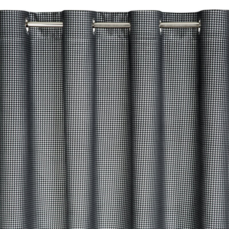 Zasłona gotowa Darcy czarna 140 X 250 cm – do salonu i sypialni