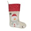 ŚWIĄTECZNA OZDOBA SNOW 50 CM CZERWONY