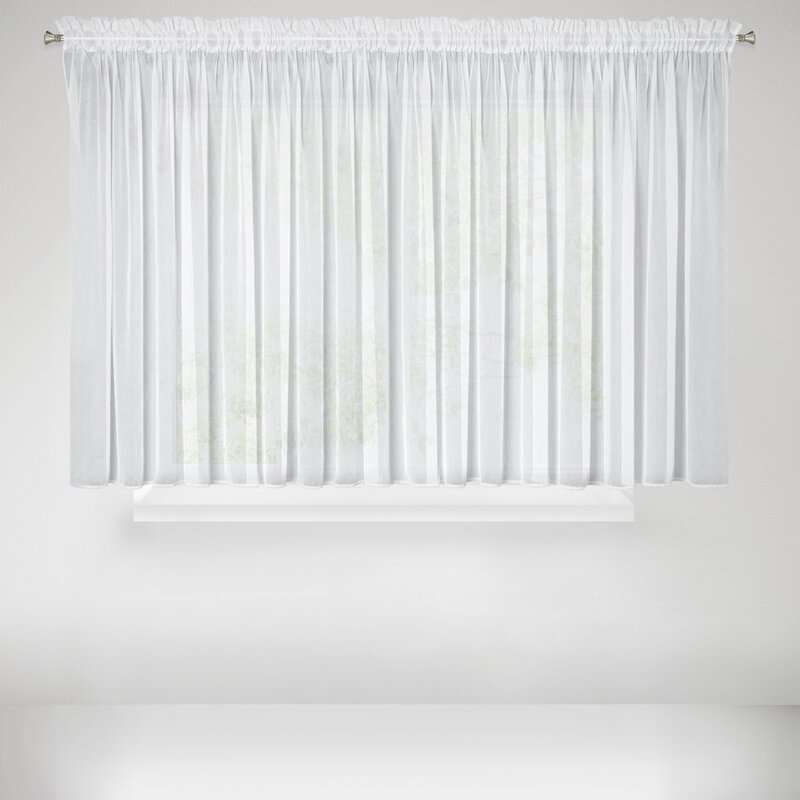 FIRANA GOTOWA ADEN NA TAŚMIE 300 X 145 CM BIAŁY