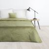 Narzuta Velvet Luiz jasnozielona 220 x 240 cm – miękko otula łóżko