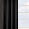 ZASŁONA GOTOWA D91 ADORE 140 X 250 CM CZARNY