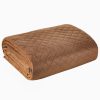 Narzuta Velvet ceglasta 220 x 240 cm – ciepło i przytulność