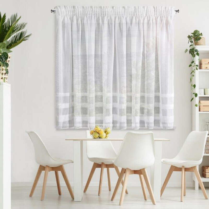 Firana gotowa EFIL biała 300 x 150 cm – rozprasza światło
