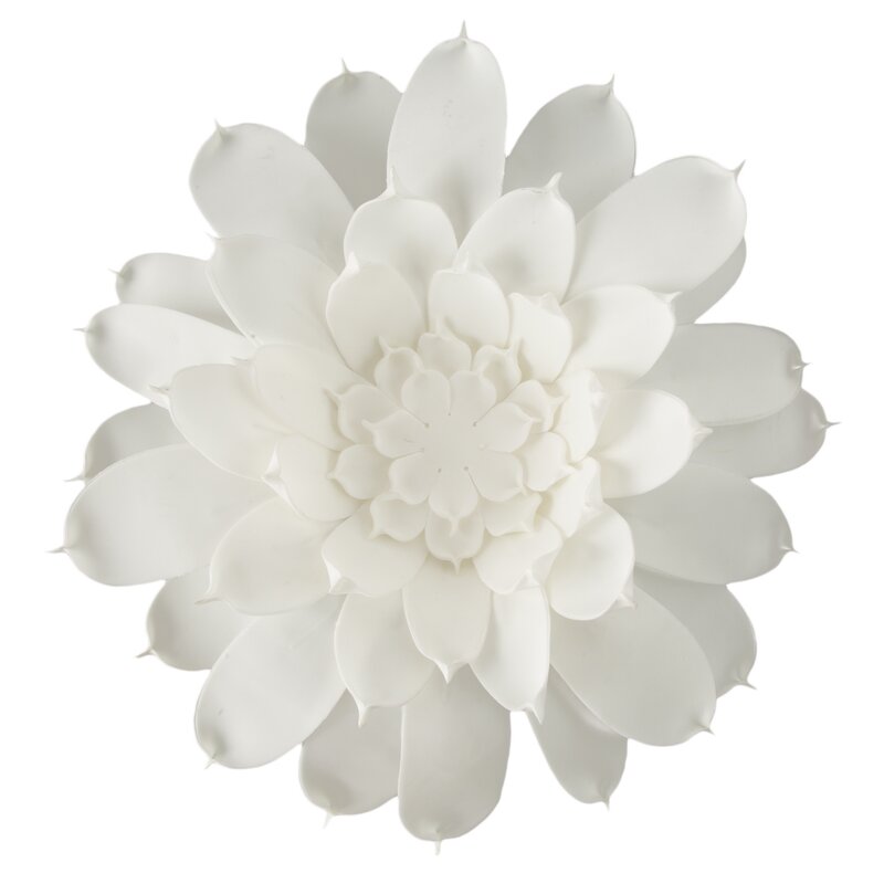 KWIAT FLORE 731 O 8 CM BIAŁY