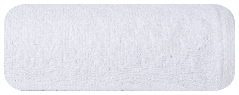 Ręcznik gładki biały 50 x 100 cm – miękki i chłonny