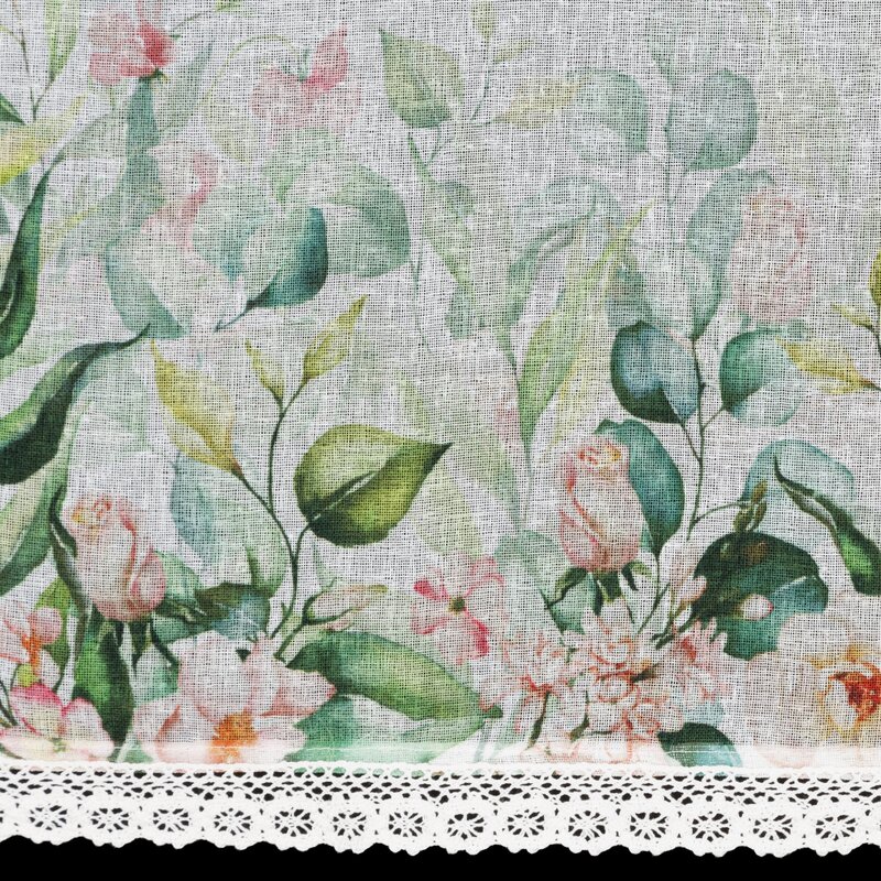 Firana gotowa Estera biała 150 x 30 cm – rozjaśnia wnętrze