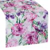 Obrus tarasowy Garden pudrowy róż 40 x 140 cm – wodoodporny i praktyczny