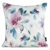 Poszewka Velvet 154 biała 45 X 45 cm – delikatny motyw akwarela