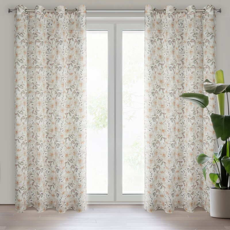 Zasłona gotowa Amara naturalna 140 x 250 cm – subtelnie filtruje światło