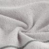 Ręcznik welurowy Sibel srebrny 30 x 50 cm – stylowy i elegancki