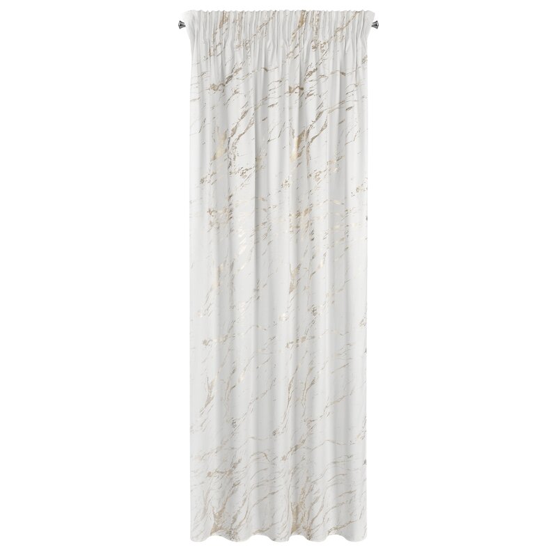 Zasłona gotowa na taśmie Molly biała 140 X 270 CM – miękki welwet