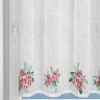 Zasłona świąteczna SW/XMAS biała 90x150 cm – gotowa do zawieszenia