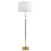 Lampa podłogowa Ariana biała O 50 x 167 cm – subtelne rozproszone światło