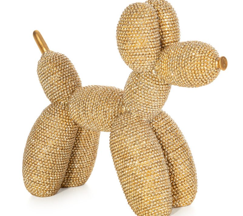 Figurka dekoracyjna Eldo złota 18 X 7 X 16 CM – dodaje blasku