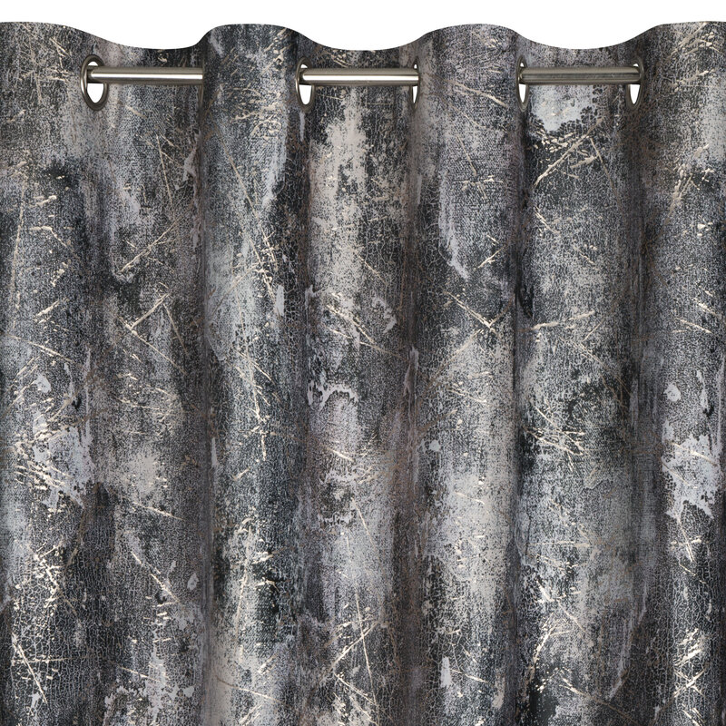 Zasłona gotowa Ester brązowa 140 x 250 cm – zaciemnia pomieszczenie