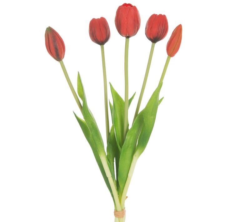 Kwiaty tulipany czerwone 41 cm – wniesie wiosenną radość