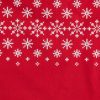 Komplet pościeli z mikrowłókna Bożonarodzeniowa NOEL2 czerwona 220X200 – miękka i ciepła
