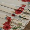 Obrus gobelinowy polne kwiaty naturalny 140x180 – wprowadza sielski klimat