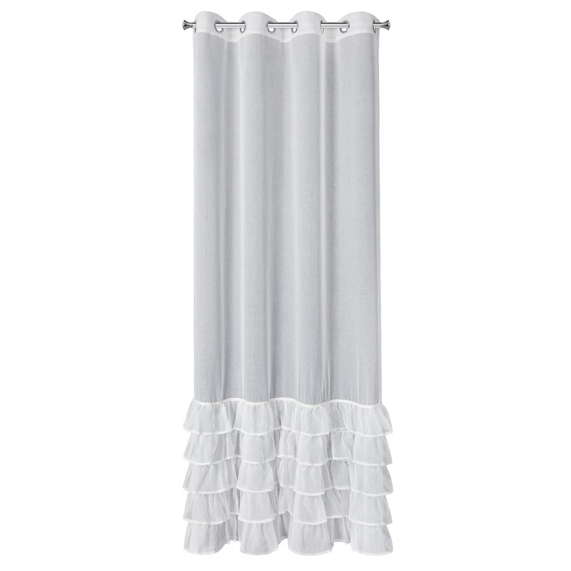 Firana gotowa Carli biały 140 x 250 cm – dodaje przytulności