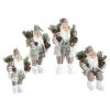 Figurka bożonarodzeniowa Mikołaj biały 27 x 12 x 40 cm – idealna dekoracja