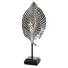 Figurka ceramiczna Lifi srebrna 16 x 10 x 39 cm – ozdoba salonu