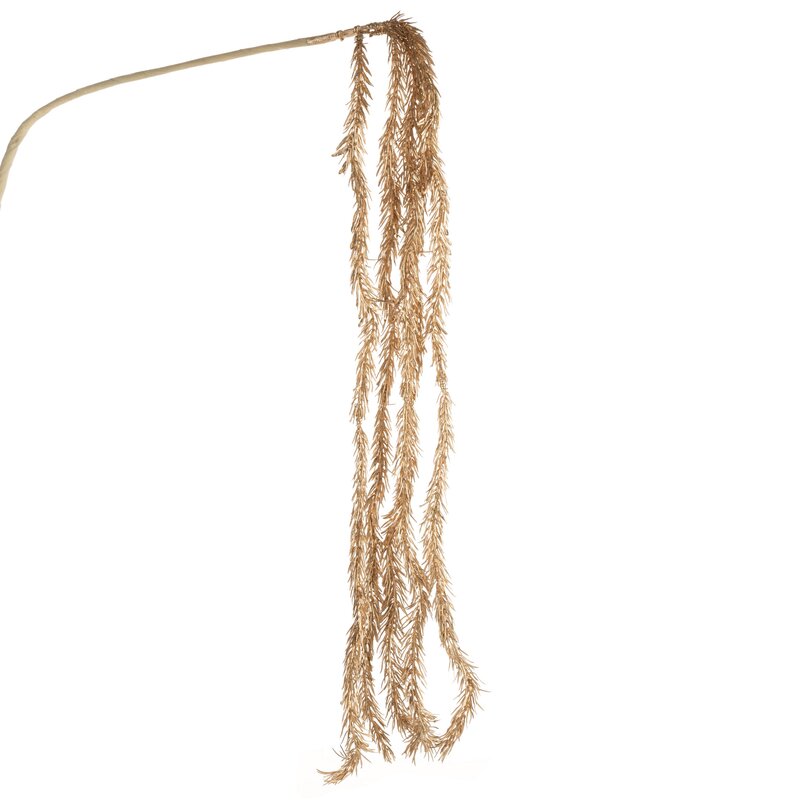 Gałązka świąteczna dekoracyjna szampańska 5 x 96 cm – idealna dekoracja
