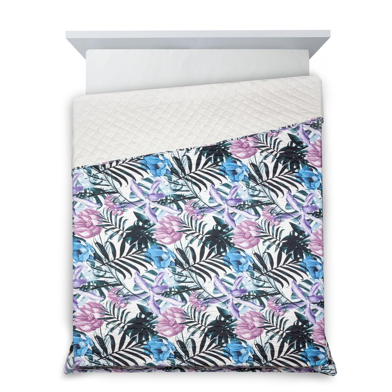 Narzuta Malibu biała 170 x 210 cm – wprowadza świeżość