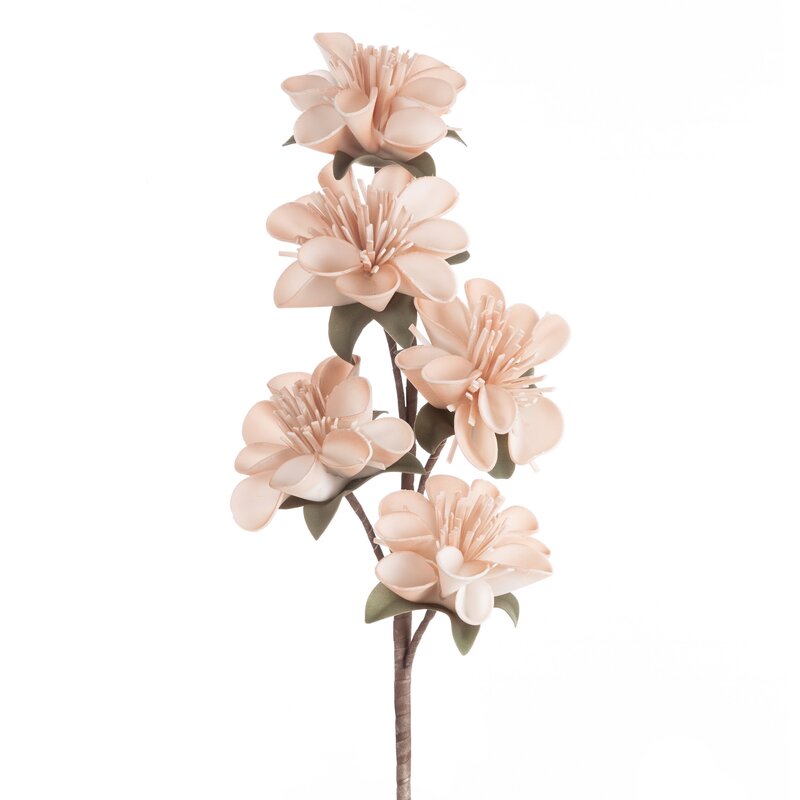 Kwiat dekoracyjny Flore 741 jasnoróżowy 62 cm – doda uroku wnętrzu