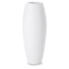 Wazon ceramiczny Riso biały fi 12 x 30 cm – na susze i kwiaty