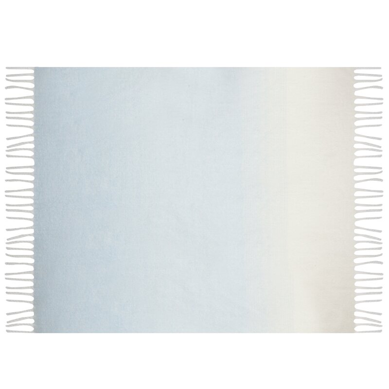 Koc moherowy 3 niebieski 130 X 170 cm – miękki i przytulny