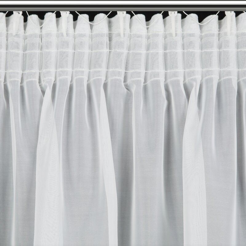 Firana gotowa Lucy biała 300 x 160 cm – rozświetla wnętrze