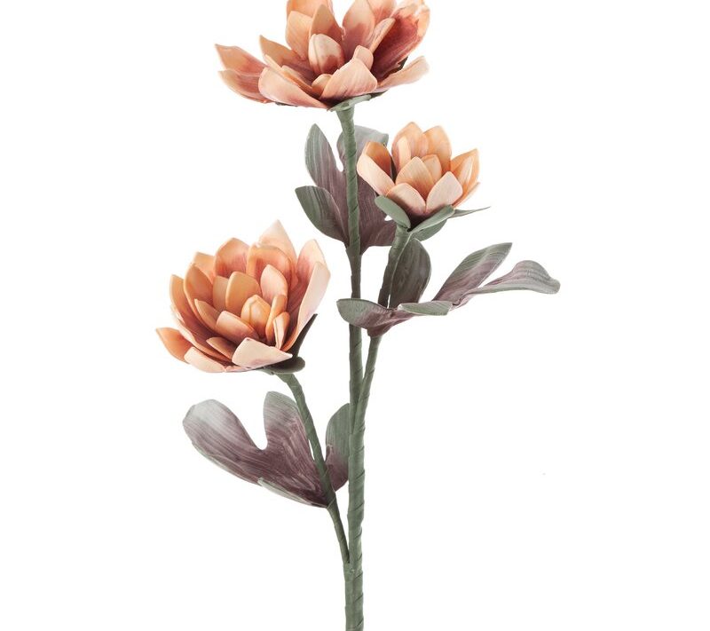 Kwiat dekoracyjny Flore 735 pudrowy róż 102 cm – do wysokiego wazonu