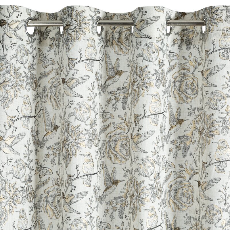 Zasłona gotowa naturalna 140 x 250 cm – wprowadza harmonię