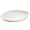 Patera ceramiczna Nela perłowa 17 x 48 x 6.5 cm – idealna na przekąski