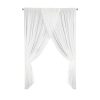 Firana gotowa Loreta biała 400 x 250 cm – rozświetla wnętrze