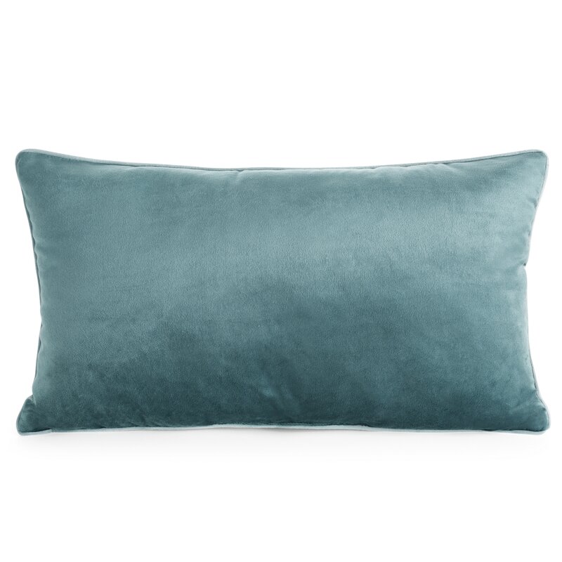 Poszewka velvet Gaja ciemnoniebieska 30 x 50 cm – dodatek na sofę