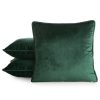 Poszewka Velvet ciemnozielona 45 X 45 cm – aksamitna miękkość