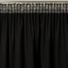 Zasłona gotowa Felis czarna 140 x 270 cm – zaciemniająca i elegancka