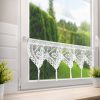 Firana gotowa Martha biała 150 x 30 cm – rozprasza światło