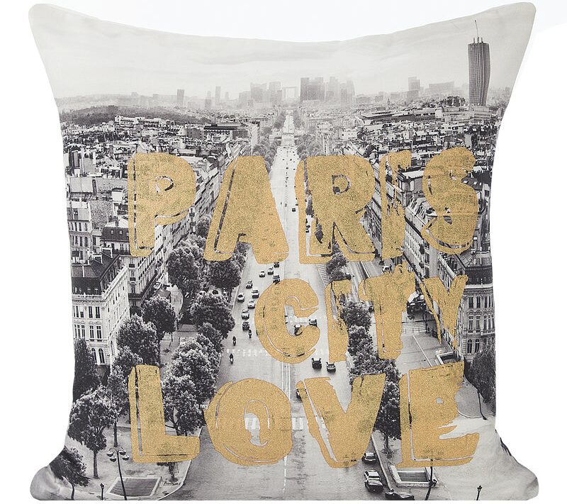 Poszewka Paris 8 biała 40 x 40 cm – doda uroku wnętrzu