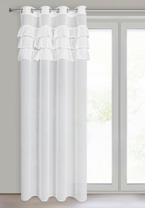 FIRANA GOTOWA SAMI 140 X 250 CM BIAŁY