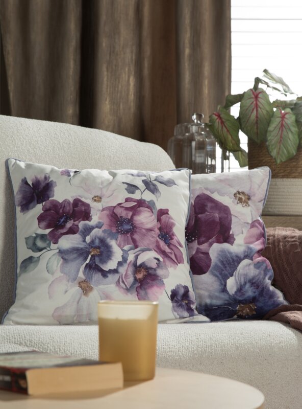 Poszewka welwetowa SI/PO/VELVET/07 kremowa 45x45 – miękka w dotyku