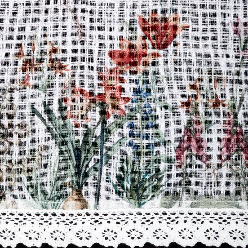 Firana gotowa Nemezja biała 150 x 30 cm – rozjaśnia wnętrze