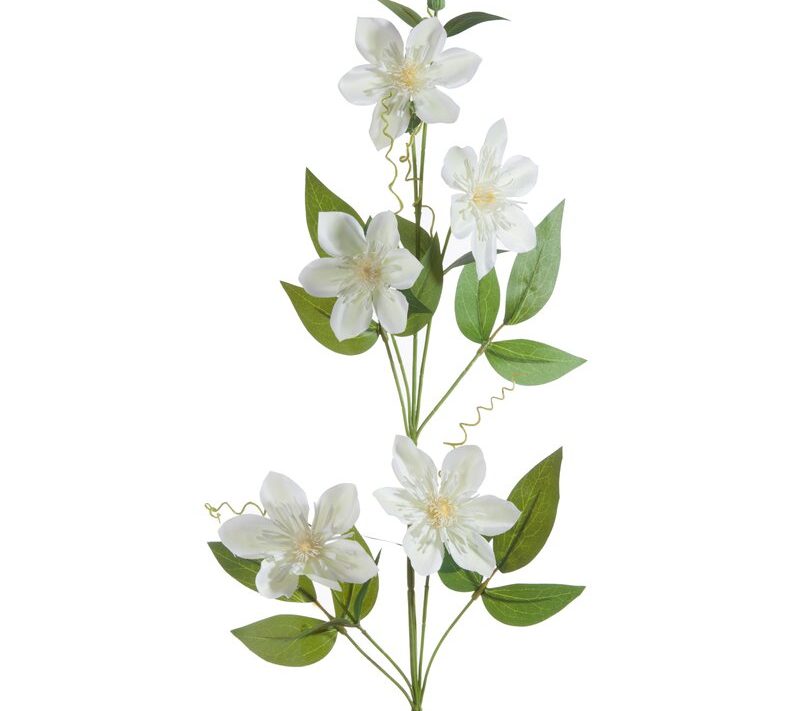 Kwiat Natura kremowy 85 cm – rozjaśnia wnętrze